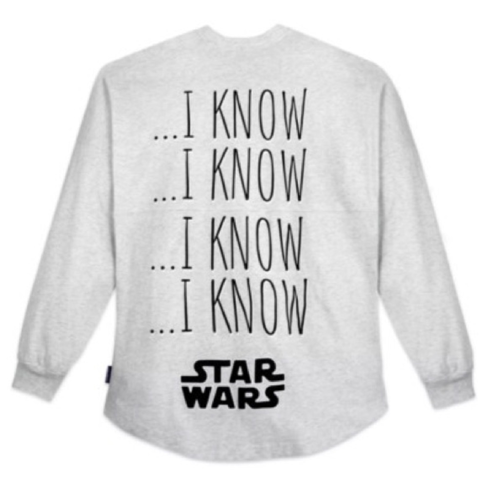 Disney Star Wars ''I Know'' Spirit Jersey
